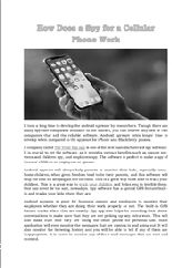 Mobile Spy Equipment
