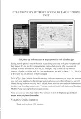 Spy Device for Mobile